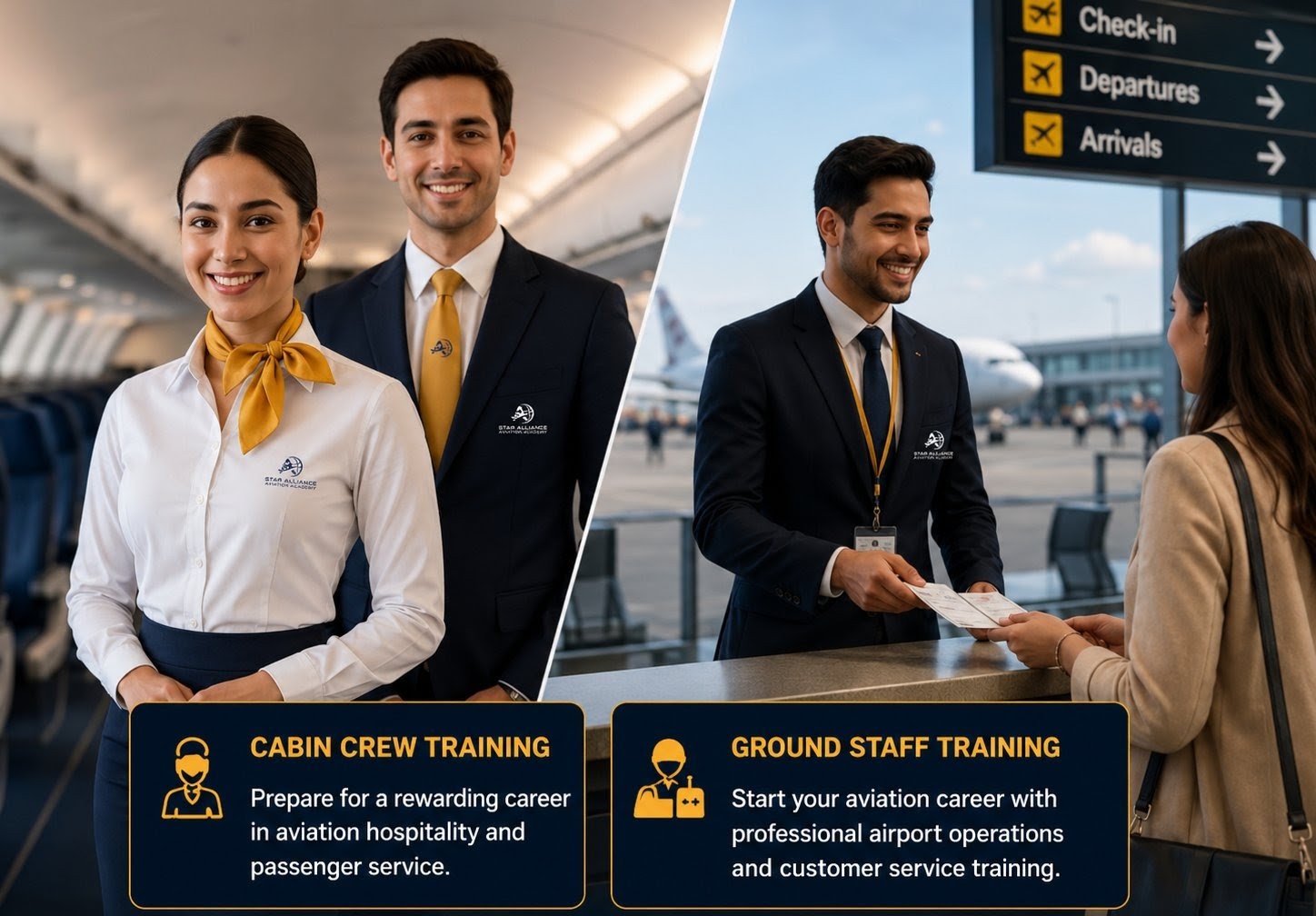 Cabin Crew and Ground Staff Training